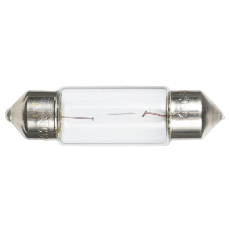 ANCOR Festoon Base, 13.5V, 10W, 0.50A, 8CP, T10X44 1 ANCOR Festoon Base, 13.5V, 10W, 0.50A, 8CP, T10X44