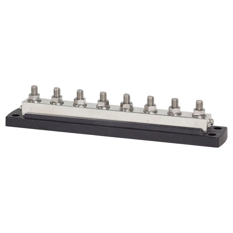BLUE SEA SYSTEMS PowerBar 600A, 8 Stud Circuits 1 BLUE SEA SYSTEMS PowerBar 600A, 8 Stud Circuits