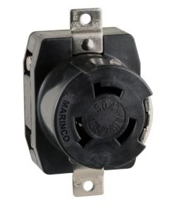 MARINCO Locking Receptacle, 50A 125/250V