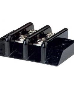BLUE SEA SYSTEMS 2-Circuit Terminal Block, 65A AC/DC 600V