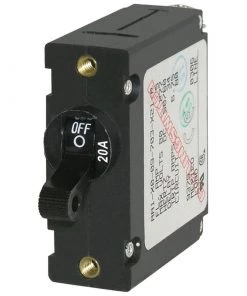 BLUE SEA SYSTEMS A-Series Single Pole Black Toggle Circuit Breakers -Marine Electrical sale 3826419 LRG