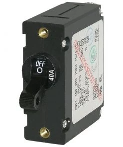 BLUE SEA SYSTEMS A-Series Single Pole Black Toggle Circuit Breakers -Marine Electrical sale 3826476 LRG