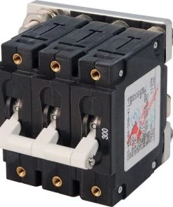 BLUE SEA SYSTEMS C-Series Triple Pole White Toggle Circuit Breakers -Marine Electrical sale 3826674 LRG