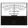 BLUE SEA SYSTEMS Analog DC Ammeter, -100 to 100A with Shunt