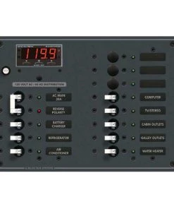 BLUE SEA SYSTEMS 120V AC Main, Main + 11 Positions