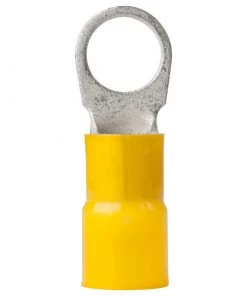 ANCOR 4 AWG Nylon Ring Terminals, Yellow