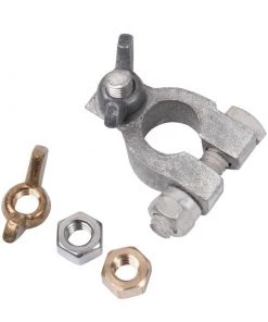 ANCOR Tinned Brass Battery Terminals, Negative 5/16" Wing Nut