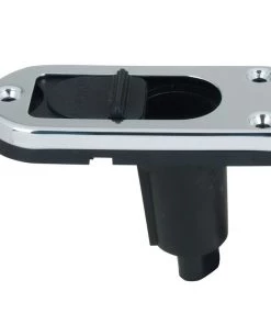 PERKO Plug-In Type Base, 5° Base, 2 Contacts, Accepts CAM Collar, Rectangular