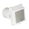 MARINCO Inlet , 50A 125/250V, Square, White