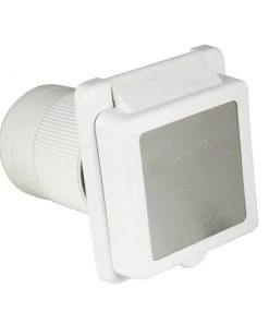 MARINCO Inlet , 50A 125/250V, Square, White