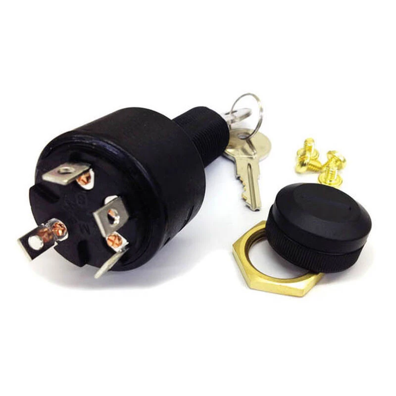 SIERRA 4-Position Ignition Switch Conventional, Accessory-Off-Run-Start 1 SIERRA 4-Position Ignition Switch Conventional, Accessory-Off-Run-Start
