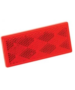 WESBAR Red Reflector with Adhesive Back