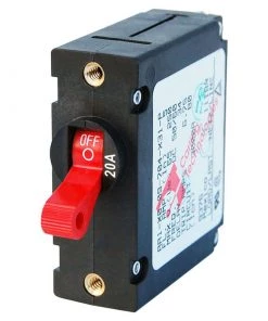 BLUE SEA SYSTEMS A-Series Single Pole Red Toggle Circuit Breakers -Marine Electrical sale 4782967 v2