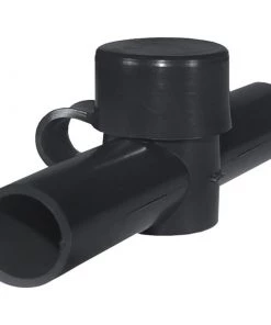 BLUE SEA SYSTEMS Black Dual Entry Cable Cap