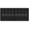 BLUE SEA SYSTEMS Water Resistant Circuit Breaker Panel, 8-Position