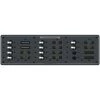 BLUE SEA SYSTEMS Traditional Metal DC Circuit Breaker Panel, 12-Position