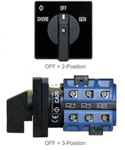 BLUE SEA SYSTEMS AC Rotary Source Selector Switches