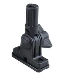 PERKO Vertical-Mount Pole Light Replacement Base