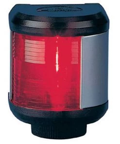 AQUA SIGNAL Series 40 Port Light Lens with Black Housing