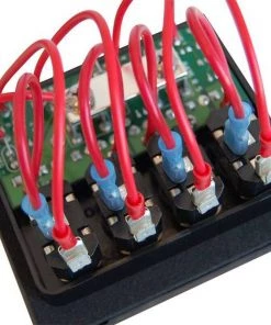 BLUE SEA SYSTEMS WeatherDeck® Waterproof Fuse Panel, Four-Position -Marine Electrical sale 6841092 3 LRG