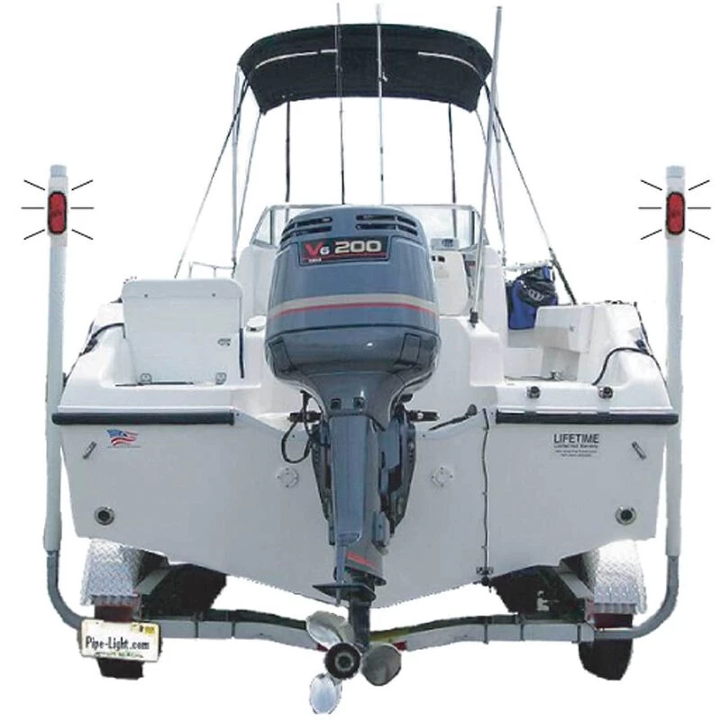 PIPE-LIGHT Raised LED Light Kit for Trailer 2 PIPE-LIGHT Raised LED Light Kit for Trailer - Image 2