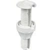 T-H MARINE CeaCap™ Bulkhead Pass-Thru Fitting, White