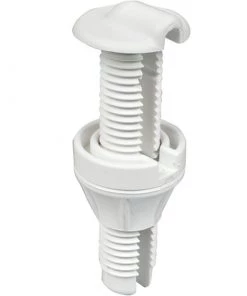 T-H MARINE CeaCap™ Bulkhead Pass-Thru Fitting, White