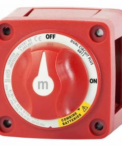 BLUE SEA SYSTEMS m-Series Dual Circuit Plus Battery Switch