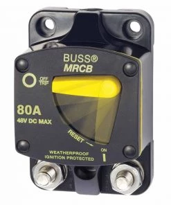 BLUE SEA SYSTEMS 187 Series Thermal 80A Circuit Breaker Surface Mount