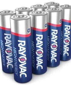 RAY-O-VAC Alkaline "AA" Batteries 8 Pack