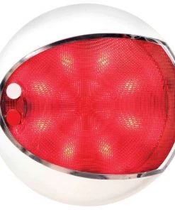 HELLA MARINE EuroLED® Touch Dome Light White Housing White/Red