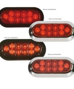 GROTE INDUSTRIES LED Oval Tail Lights -Marine Electrical sale 9523390 1500